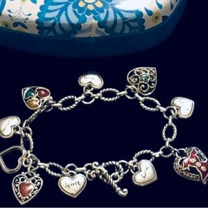 Brighton heart charm bracelet for Women’s heart health ❤️